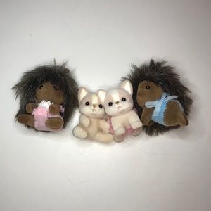 Hedgehog And Corgi Calico Critters Babies